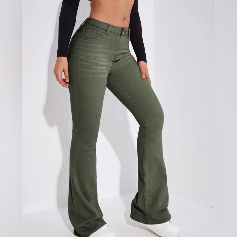 🌲Army Green Jeans🌲
